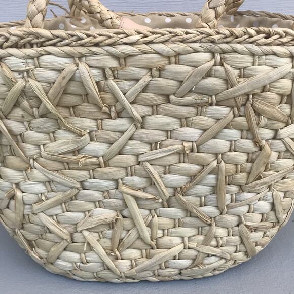3 / $15 Raffia Jute Woven Beach Tote Cynthia Rowley - Picture 5 of 14